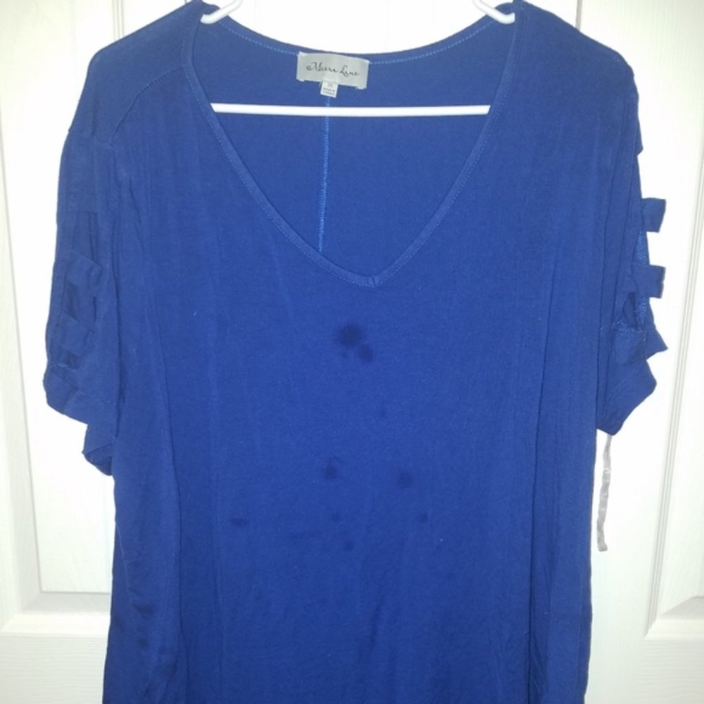 IMPERFECT Meera Lane cute cold shoulder top 3XL